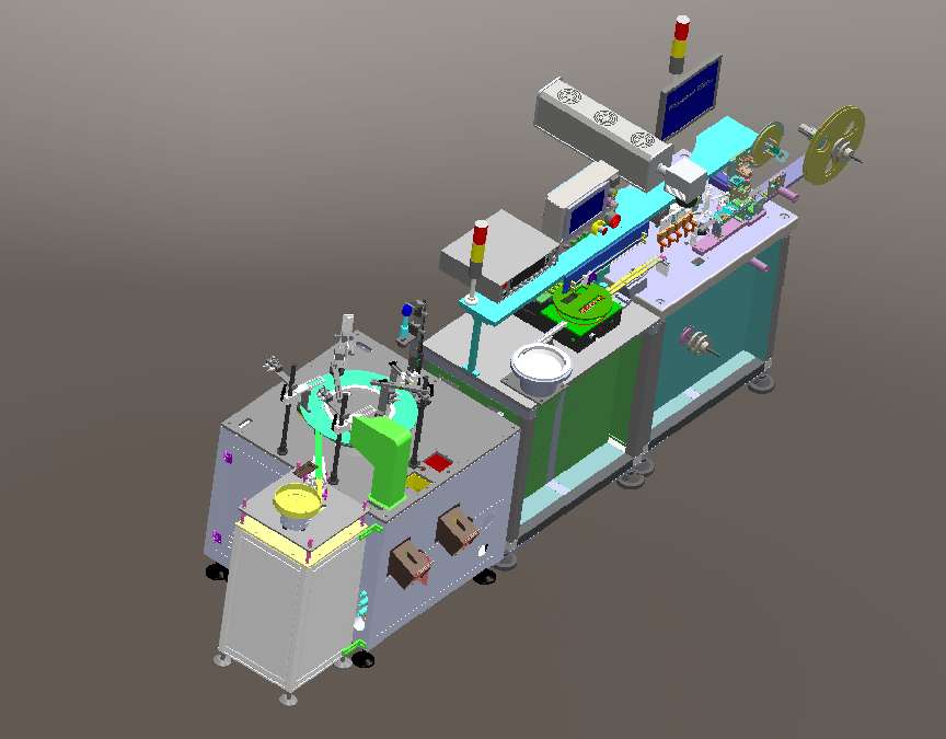 全自動(dòng)編帶生產(chǎn)線